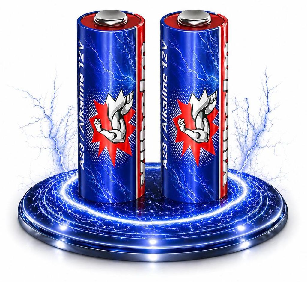 2 x Wilhelm A23 12V Wilhelm Alkaline Batterien MN21 V23GA 23A L1028 12 Volt 55 mAh