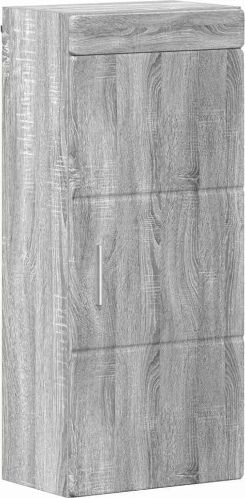 Mobiletto Bagno TULUM Grigio Sonoma 37 cm: Arredo Slim & Elegante