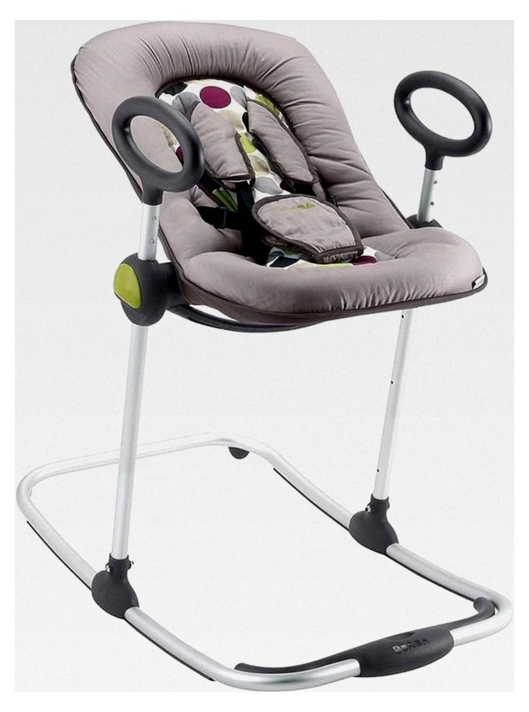 Babywippe Up & Down I, Höhenverstellbar durch einfachen Druck, 4 Höhenstufen, 3 Neigepositionen, Für Babys und Kleinkinder, Sitzverkleinerer fü...