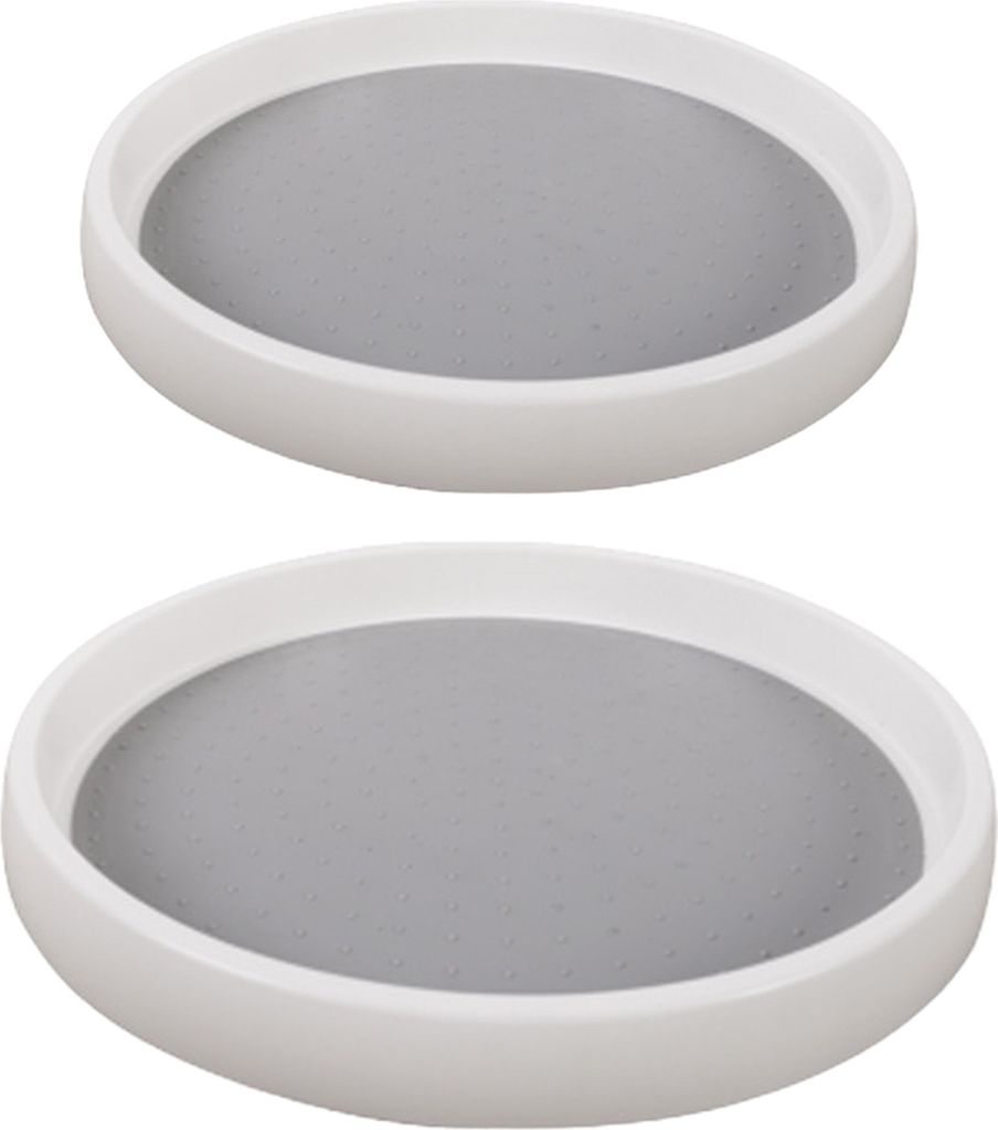 360-Grad drehbarer Lazy Susan-Organizer, großes Fassungsvermögen, rutschfestes Design, Mehrzweck-Gewürzregal für die Küche, Lazy Susan-Drehteller