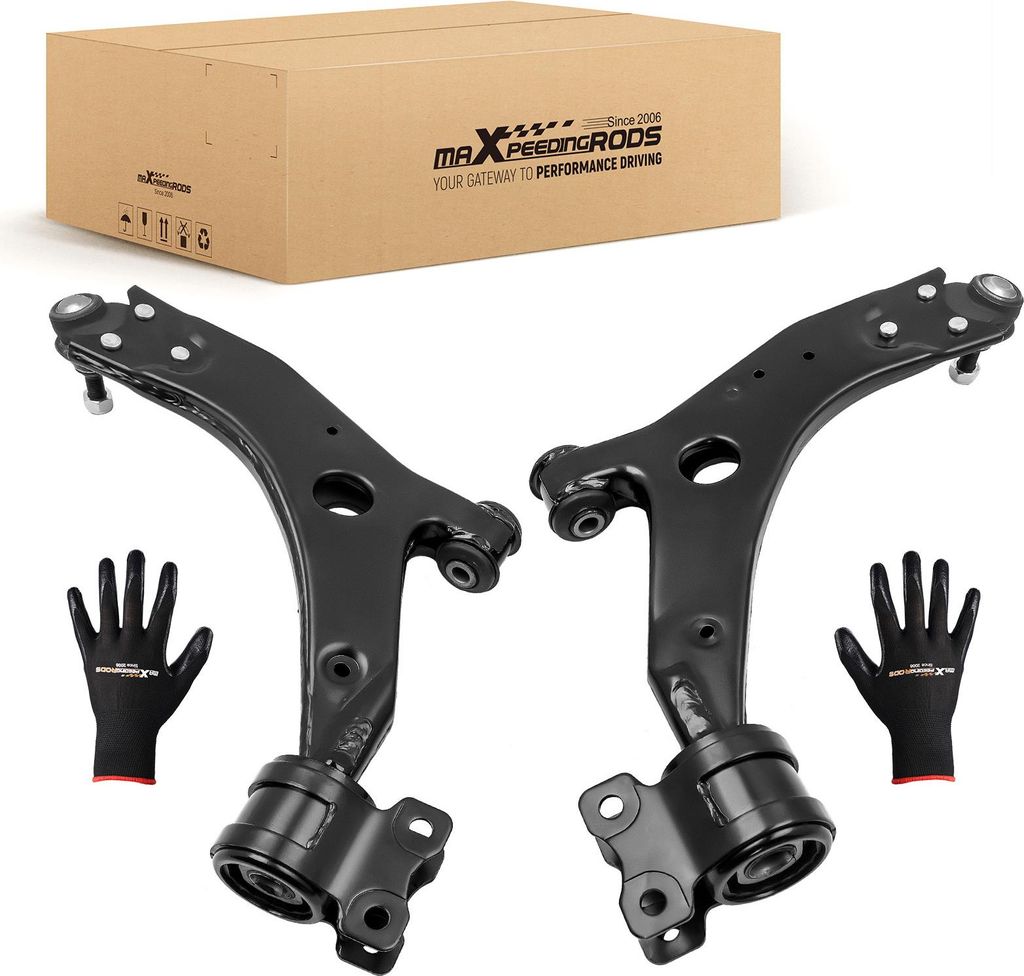 2X Querlenker + Traggelenk Vorne Unten For Ford Focus Mk2 & C-Max Volvo S40 L+R