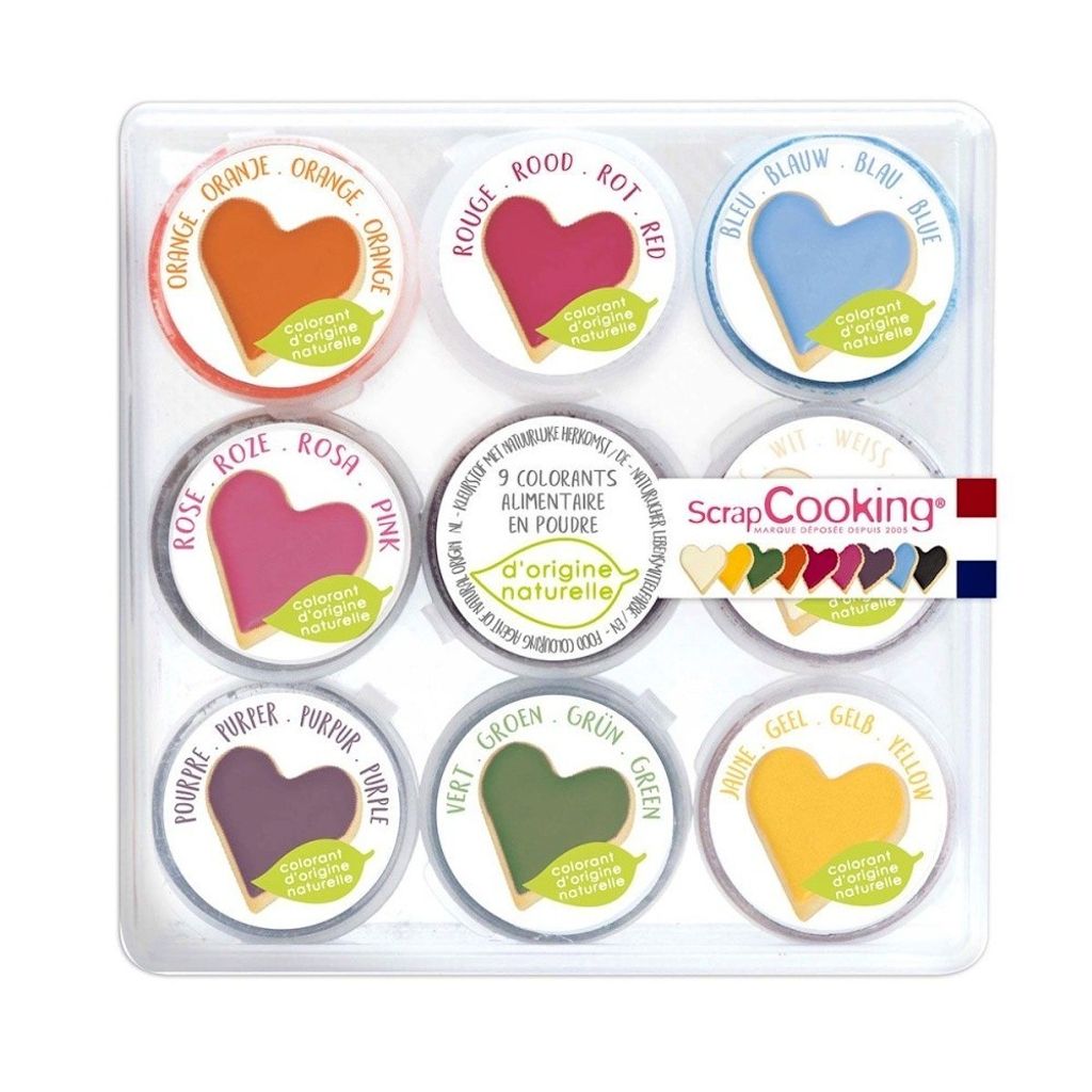 Mini-colorants Naturels Poudres Alimentaires Naturelles - Image du produit 
