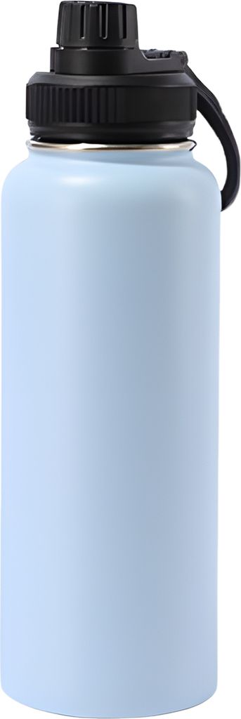 Vakuumbecher aus Edelstahl, isolierte Wasserflasche, 1,2 l, auslaufsicher, Thermosflasche mit breiter Öffnung, hält kalte und heiße Getränke, T...