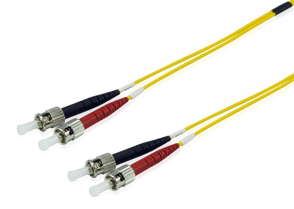 Equip LWL Patchkabel ST->ST 5.00m Singlemode Duplex OS2 ge Polybeutel