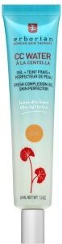 Erborian CC Water, CC Creme, 40 ml, Mittel, Frauen, Jeder Hauttyp, Anti-Mitesser, Illuminating, gleicht Imperfektionen aus, Feuchtigkeitsspendend, ...