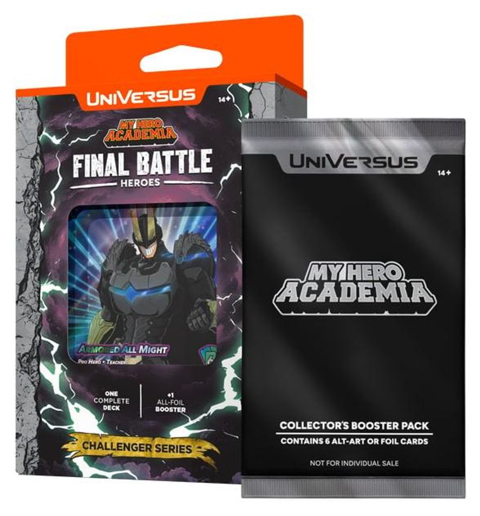 Balíček UniVersus My Hero Academia Final Battle Challenger Obrázek produktu 
