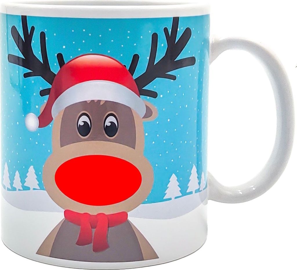 Mad Monkey Tasse ''Reindeer Mug'' mit Farbwechsel
