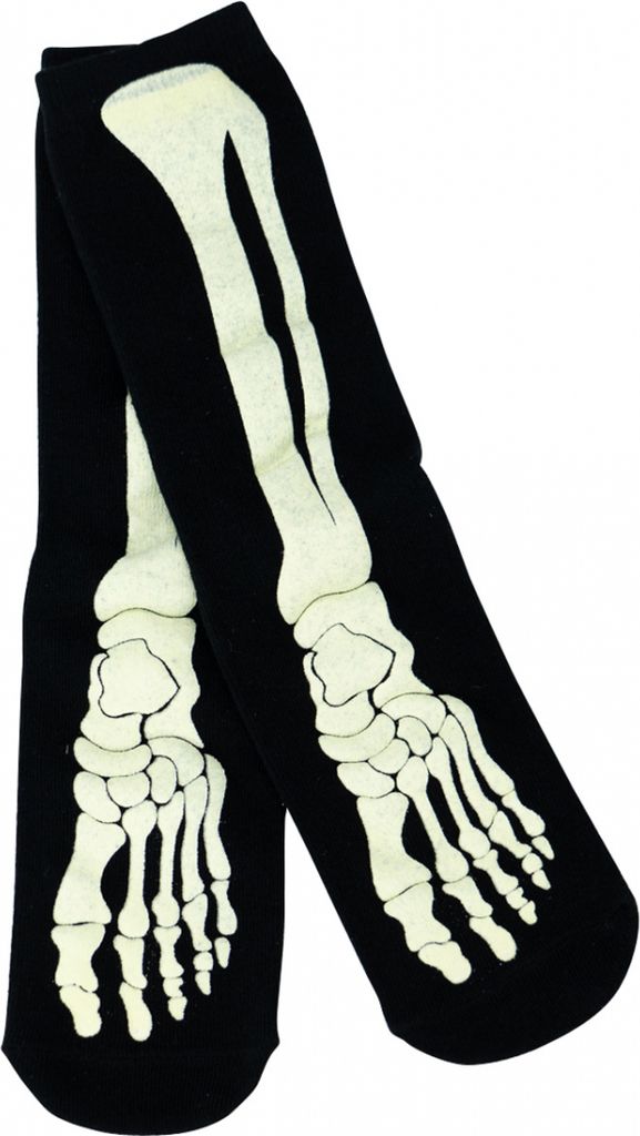 Halloween Socken die im Dunklen leuchten Div. Motiv Produktbild 