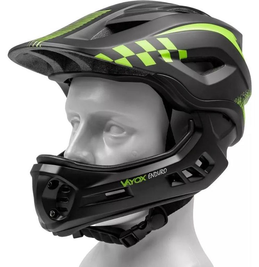 Cyklistická přilba Vayox Enduro VA0421BS, nastavitelná od Obrázek produktu 
