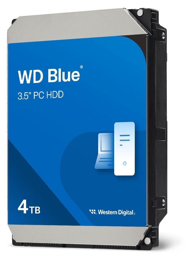 Western Digital WD Blue 3.5-Inch PC HDD, 4 TB, 5400 RPM, Produktbild 