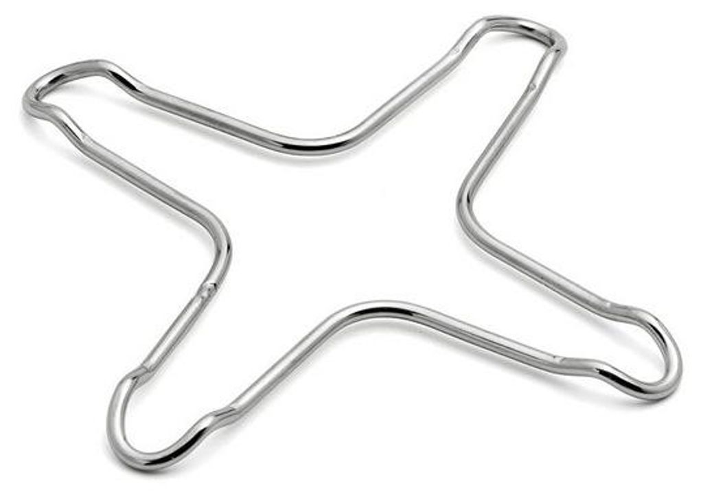 Croce per fornello a gas Karl Weis, acciaio inox, 12,5 x Immagine del prodotto 