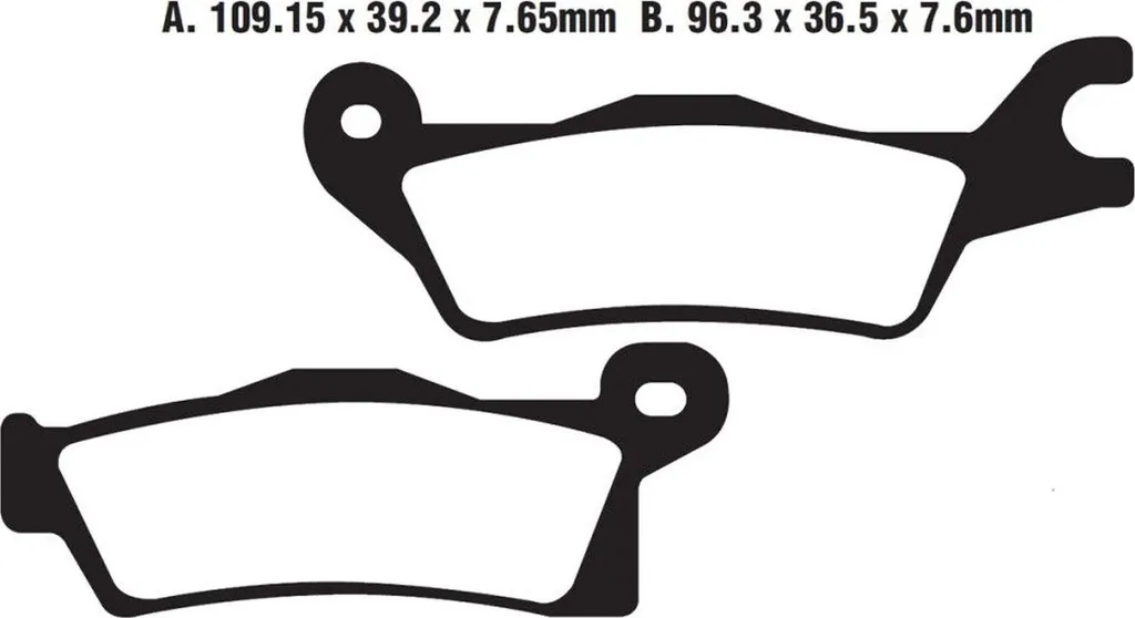 Plaquettes de frein avant CAN-AM Outlander 450 DPS T ABS 2019-2022 Pamoto