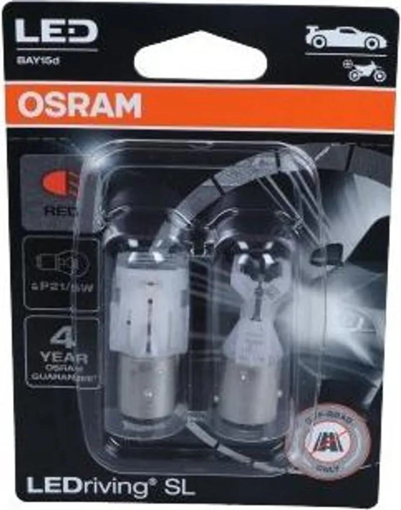 Recensione Kit OSRAM LEDriving SL P21/5W Rosso - LED Tuning Kit