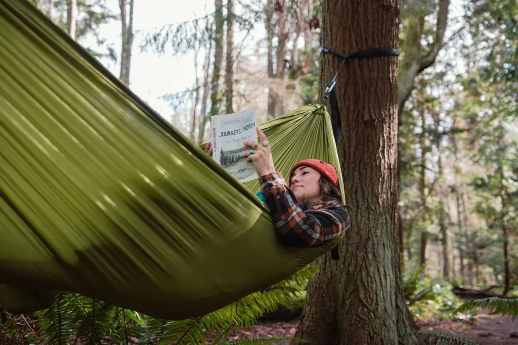 Hamac facile à installer ENO TravelNest avec sangles - Adieu mal de dos - 7
