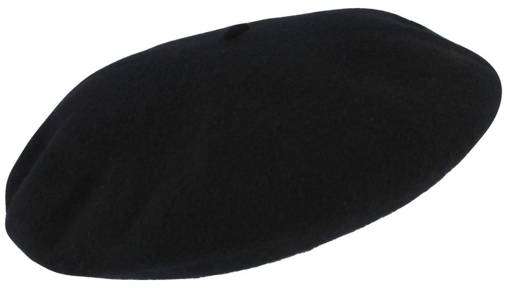 Balke Herrenbaskenmütze schmale Form in schwarz