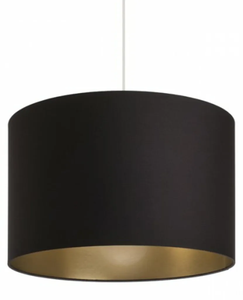 Luminaire design noir intérieur doré RON 40/25 Rendl R11465