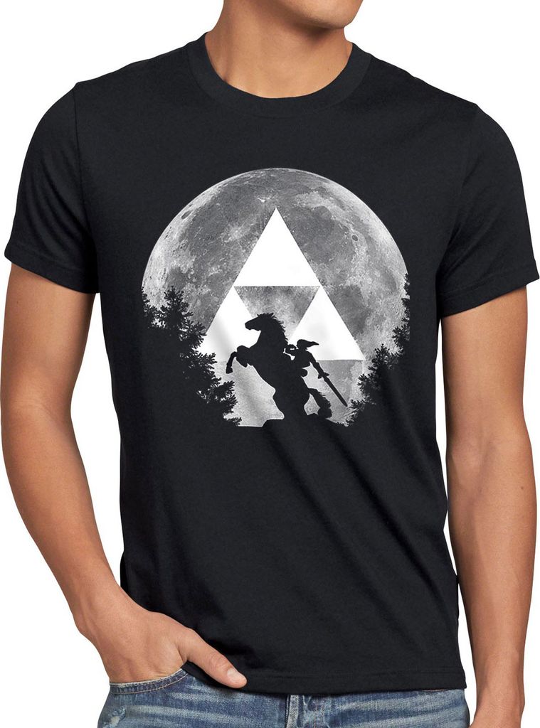 A.N.T. Link Epona Mond Herren T-Shirt snes