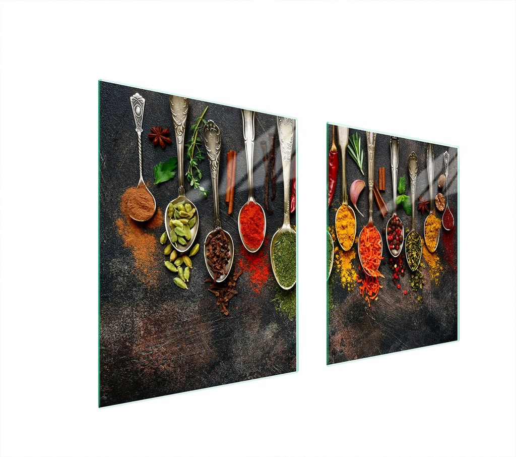Glasschutzplatte Für Herd 85X52 Spices