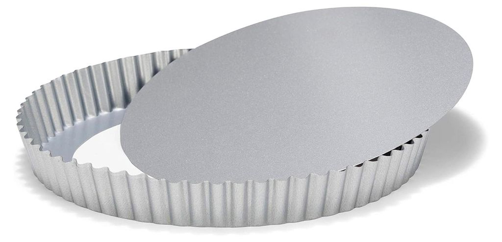 Quicheform mit Hebeboden Silver Top 28 cm