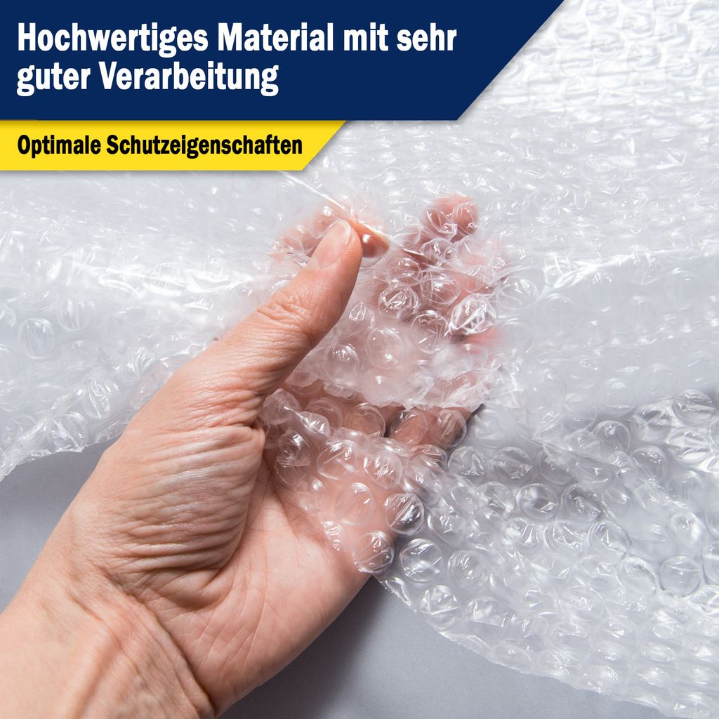 100m² Luftpolsterfolie Blisterfolie 1,0m x 100m TOP - Produktbild 3