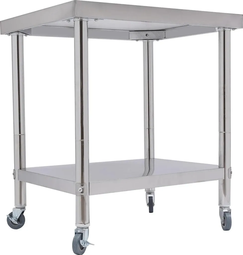 Table inox mobile charge 300kg : la solution pour gagner de l'espace pro - 10