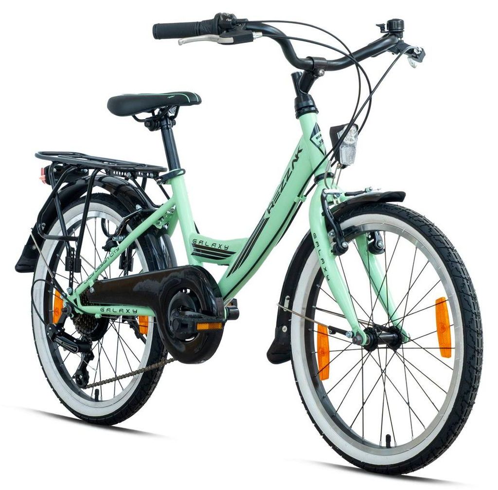 20 Zoll Kinderfahrrad Mädchenfahrrad 7 Gang Shimano RH 31cm Produktbild 