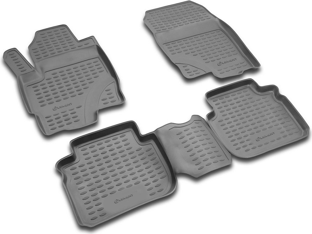 Fußmatten Set Element TPE Gummi 3D, wasserdicht, hoher Produktbild 