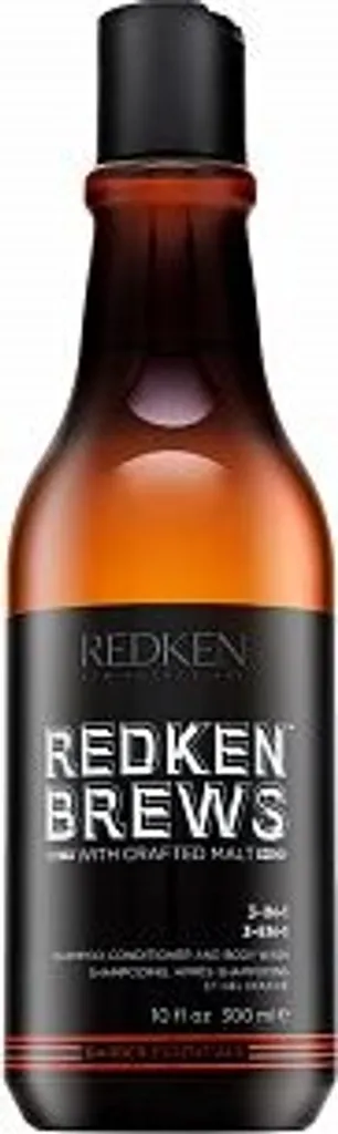 Redken Brews 3-in-1 - Il Miglior Compagno di Viaggio per Uomo 300ml
