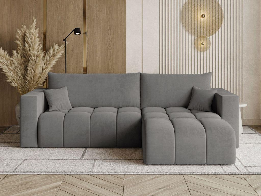 GrainGold Ecksofa L-Form Neva - Ecksofa mit Schlaffunktion, Produktbild 