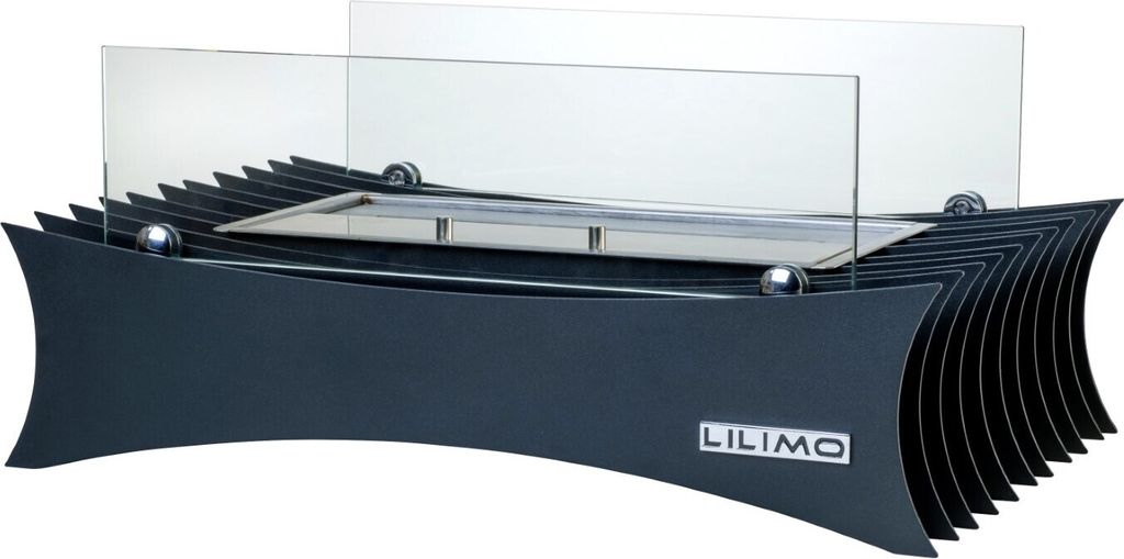 LILIMO Tischkamin MODICA TF-13007G Fire Pit Feuertisch für Garten -Ethanol 47,5 x 35 x 30cm