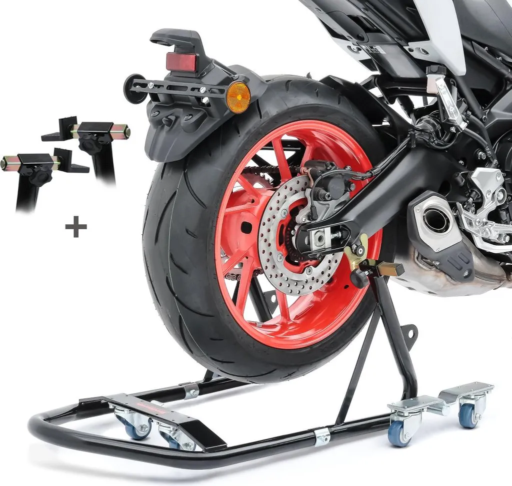 Cavalletto Montaggio Moto Mover I: Sicurezza e Facilità di Manovra