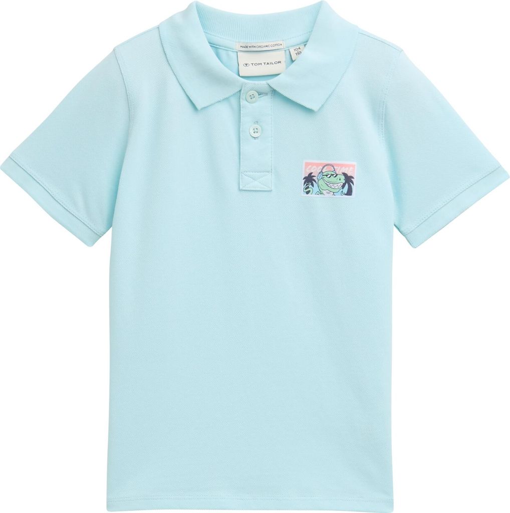 Tom Tailor Klassisches Piqué Poloshirt mit Brustdetail