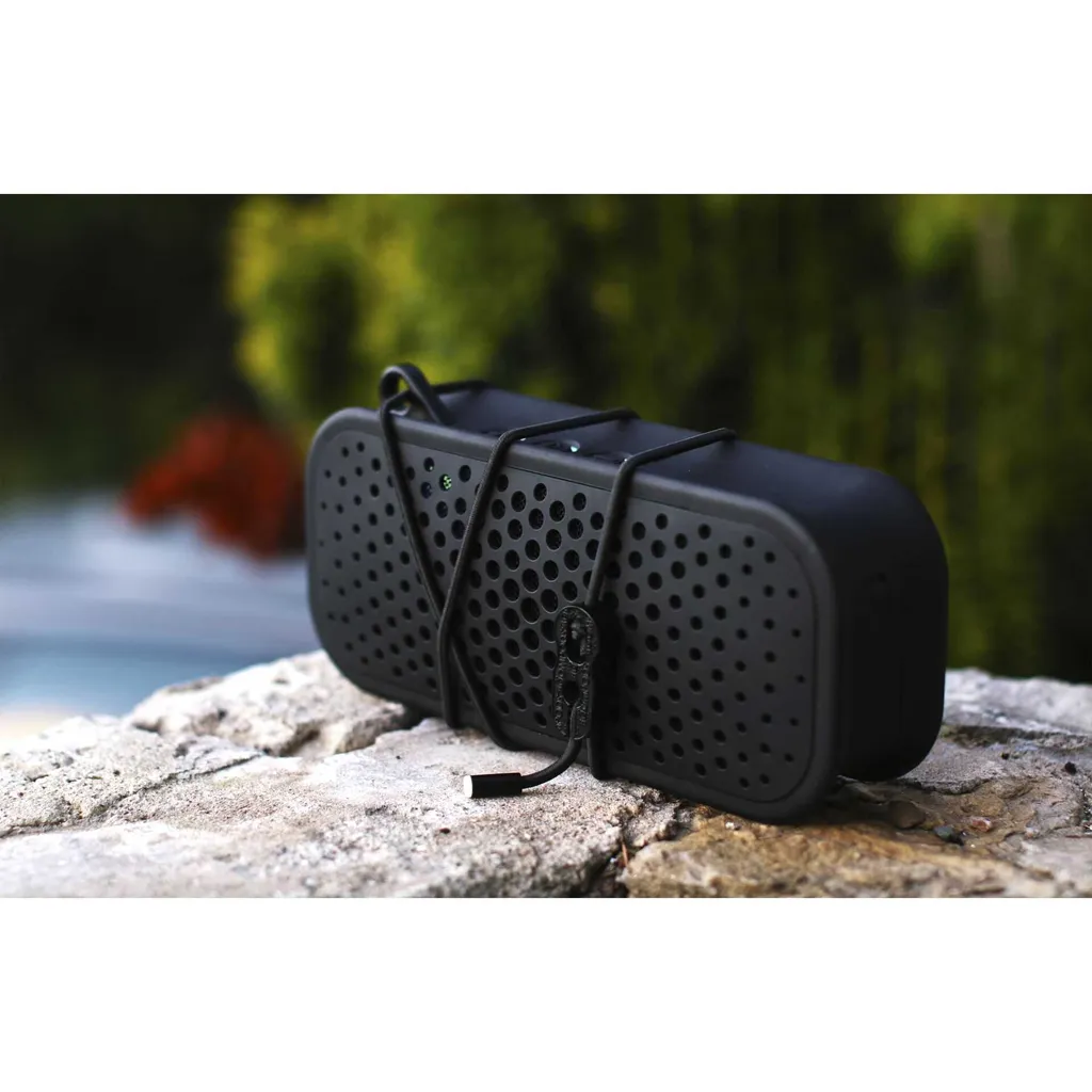 Enceinte Extérieure Boompods Blockblaster Noir pour Soirées et Voyages - 8
