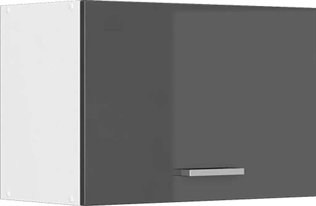Mobile Pensile Vicco R-Line 60 cm Antracite: Eleganza Lucida in Cucina