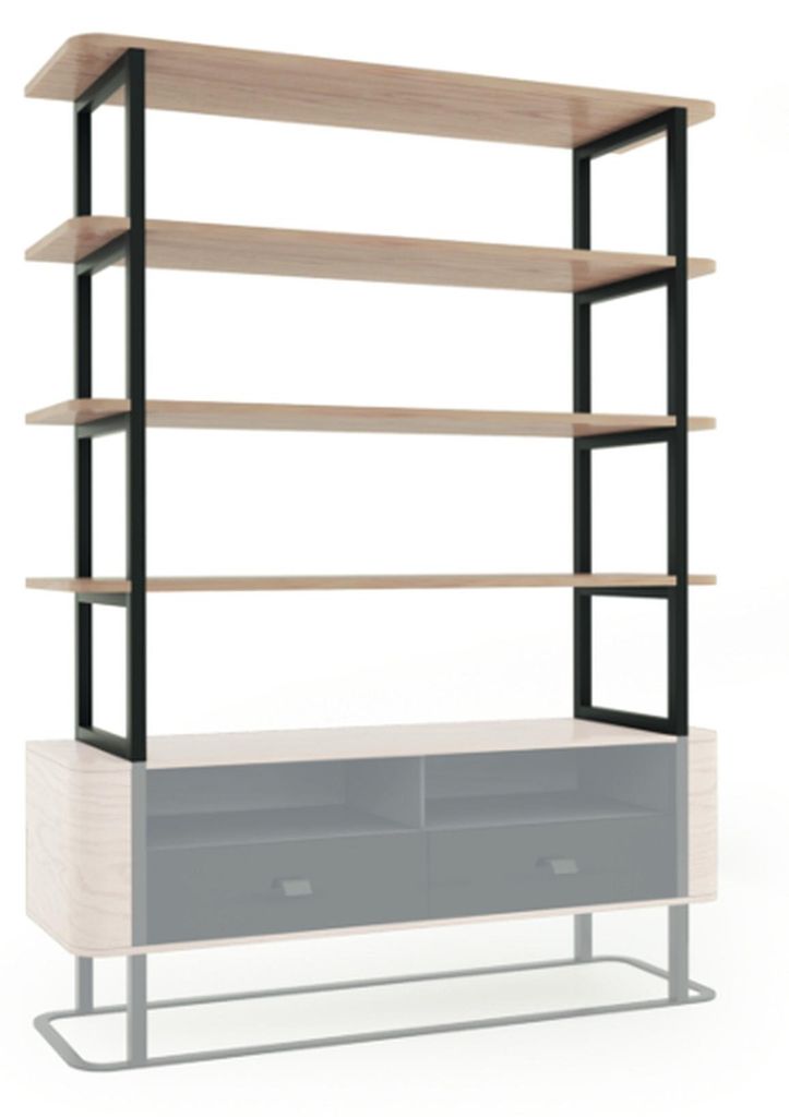 Regal Regal Aufbewahrung Wohnwand Aktenschrank Büro Office Schrank Neu Grande N