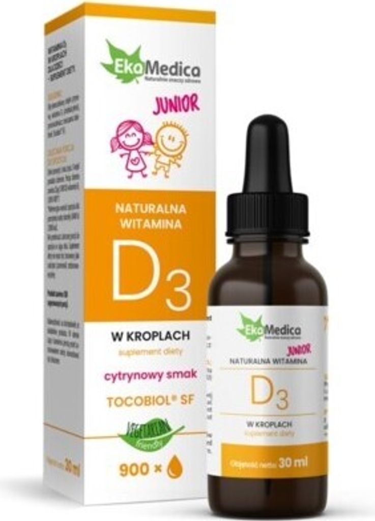 Ekamedica Vitamins Junior D3 Tropfen 30 ml