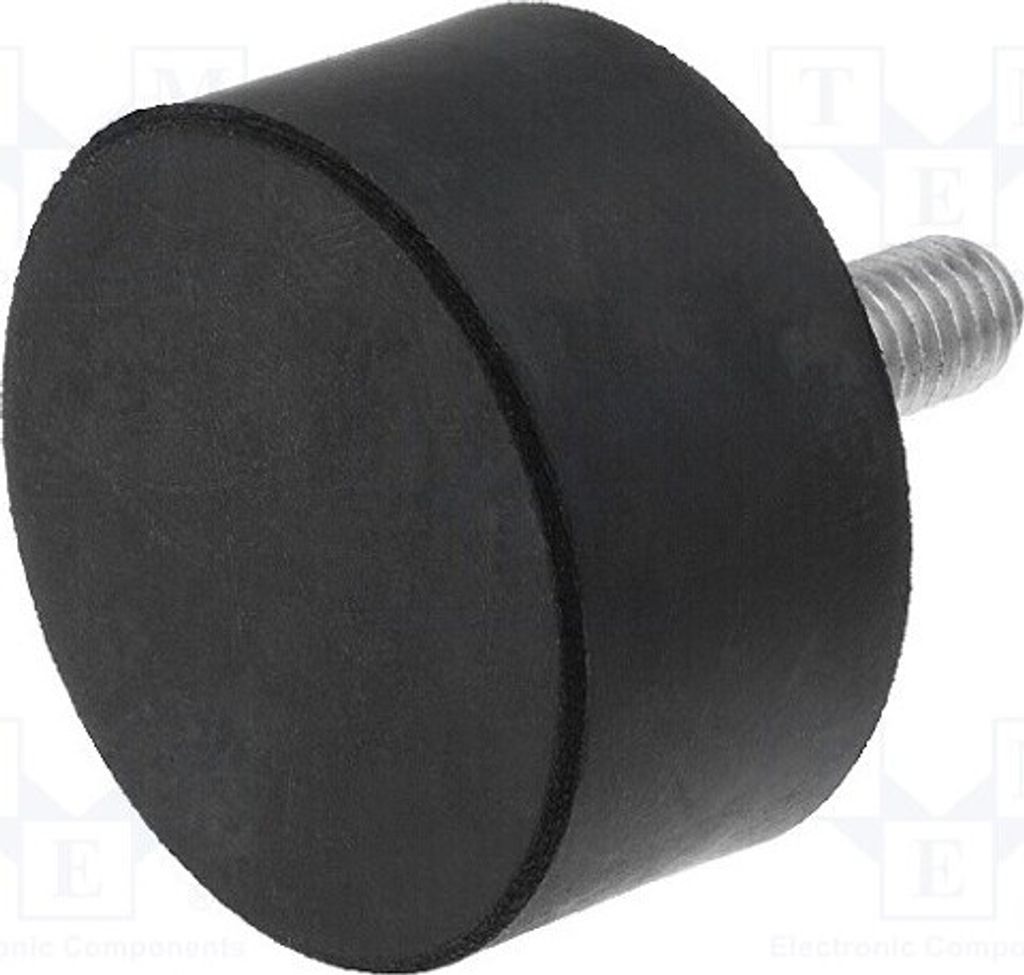 1x Mit vibrationsgeschütztem Stbein Ø: 40mm H: 20mm 1235N DVA.4-40-20-M8-23-55 Be