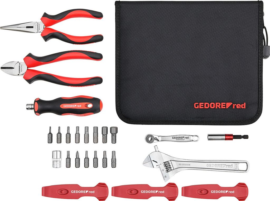 GEDORE red R21702025 Bike-Set Werkstatt, 3300195