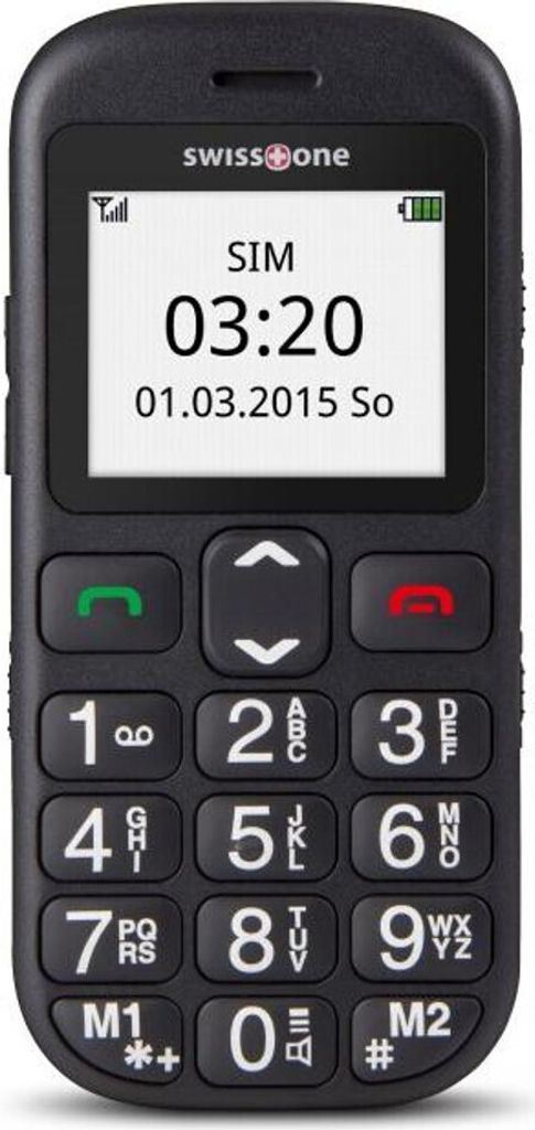 mobilný telefón swisstone BBM 320C s veľkým tlačidlom Obrázok produktu 8