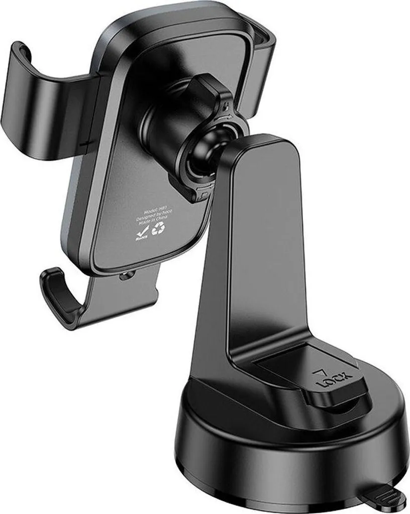 Supporto Auto HOCO H81 Grigio: Gravity Mount per Cruscotto Top - 5