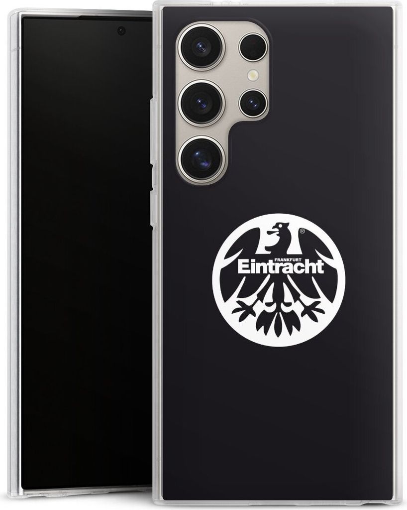 DeinDesign Handyhülle für Samsung Galaxy S24 Ultra Silikon Hülle Case Smartphone Schutzhülle Adler Eintracht Frankfurt Logo