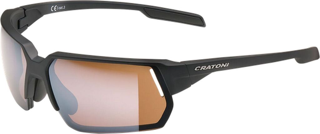 CRATONI Fahrrad-Sonnenbrille C-Lite Color+ Sport, schwarz