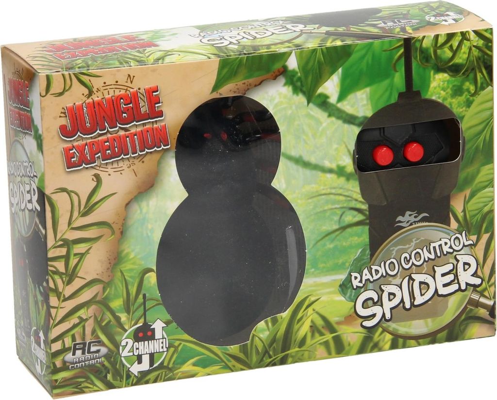 RC Spielzeug Spinne Jungle Expedition Creepy Spin ferngesteuert 12 cm