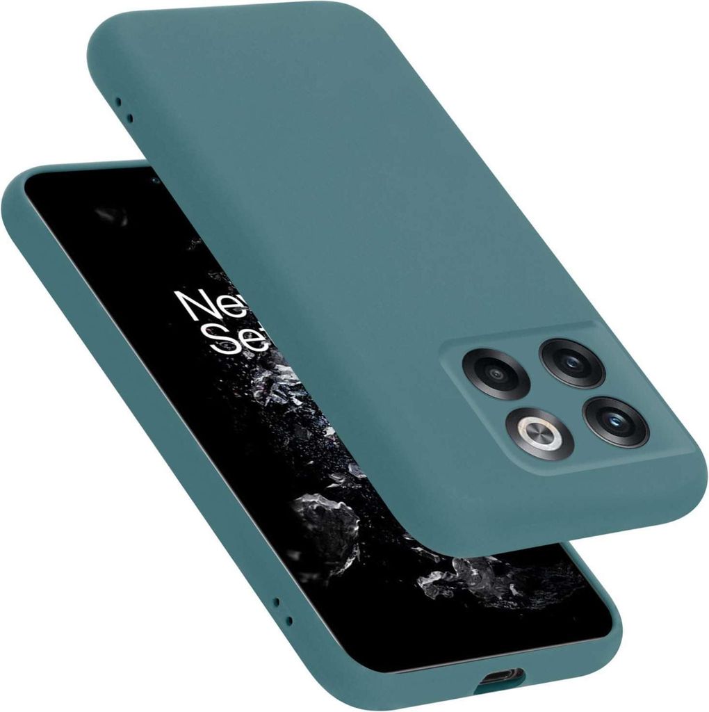 Cadorabo Hülle für OnePlus 10T / ACE PRO Hülle Silikon Handyhülle Case aus flüssigem Silikon, Kratzfeste und stoßfeste Schutzhülle für OneP...