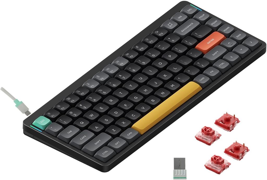 Nuphy Air75 V2 Bezdrátová Mechanická Klávesnice Slim, Obrázek produktu 
