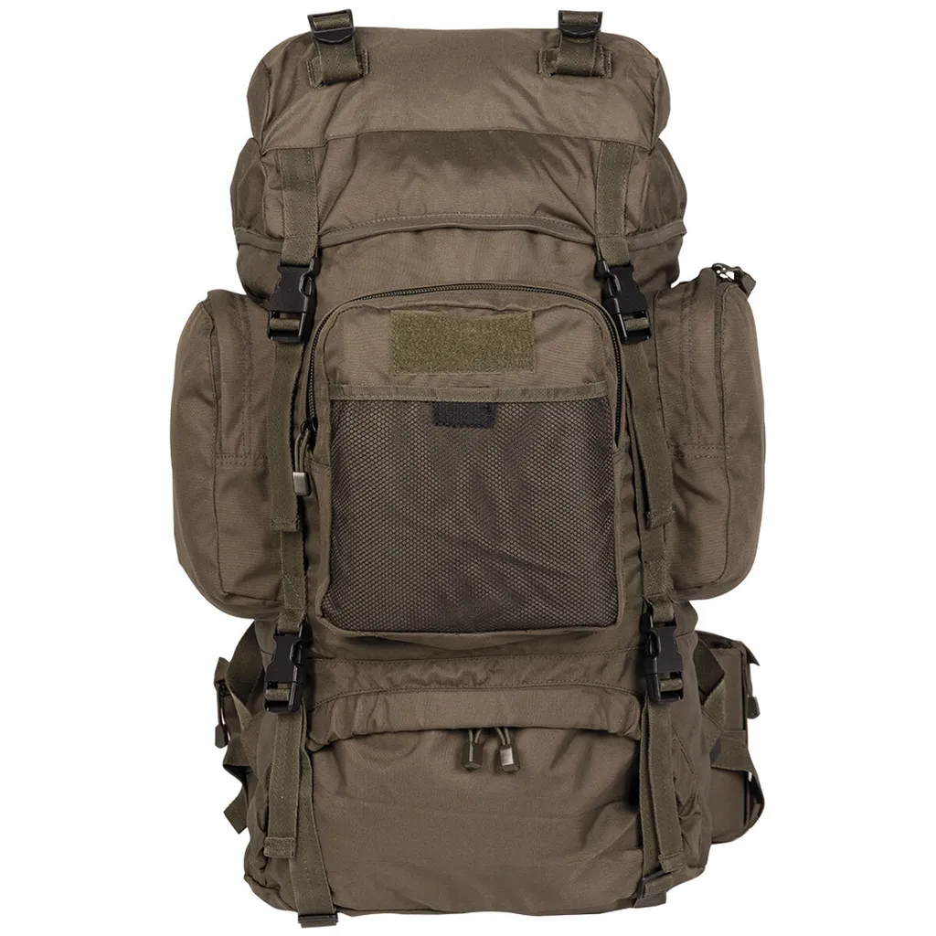 Sac militaire 55L vert robuste : fini le mal de dos en randonnée