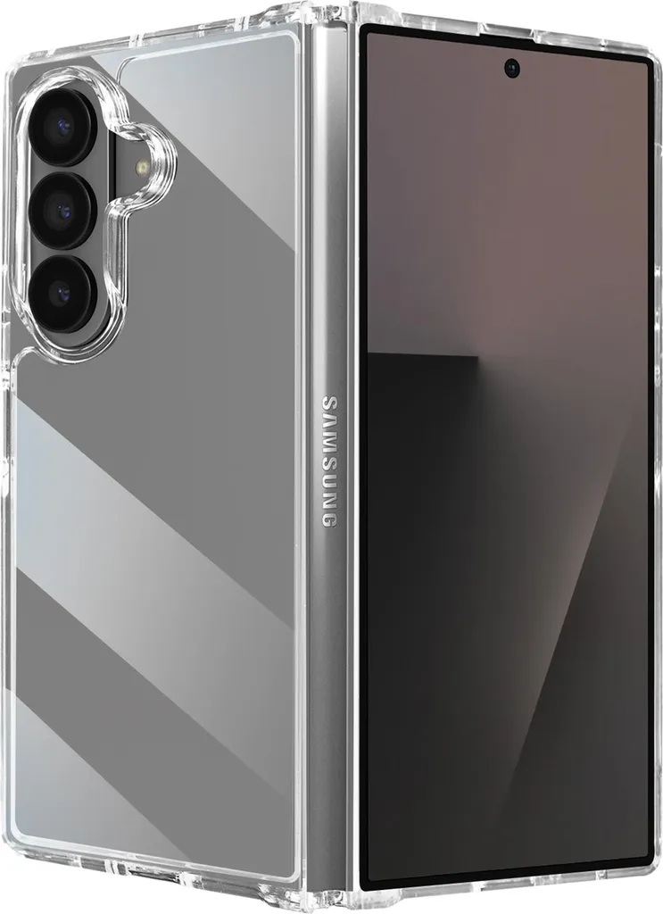 Custodia Samsung Galaxy Z Fold 7 Avizar Antiurto Trasparente Morbida