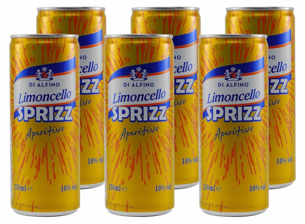 Di Alfino Limoncello Sprizz (12 x 0,25L) EINWEG Produktbild 