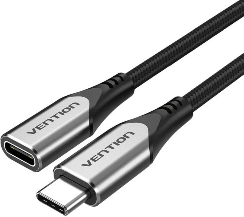 Prolunga Cavo USB-C 1m Grigio 60W USB 3.1 | Ideale per Docking Station