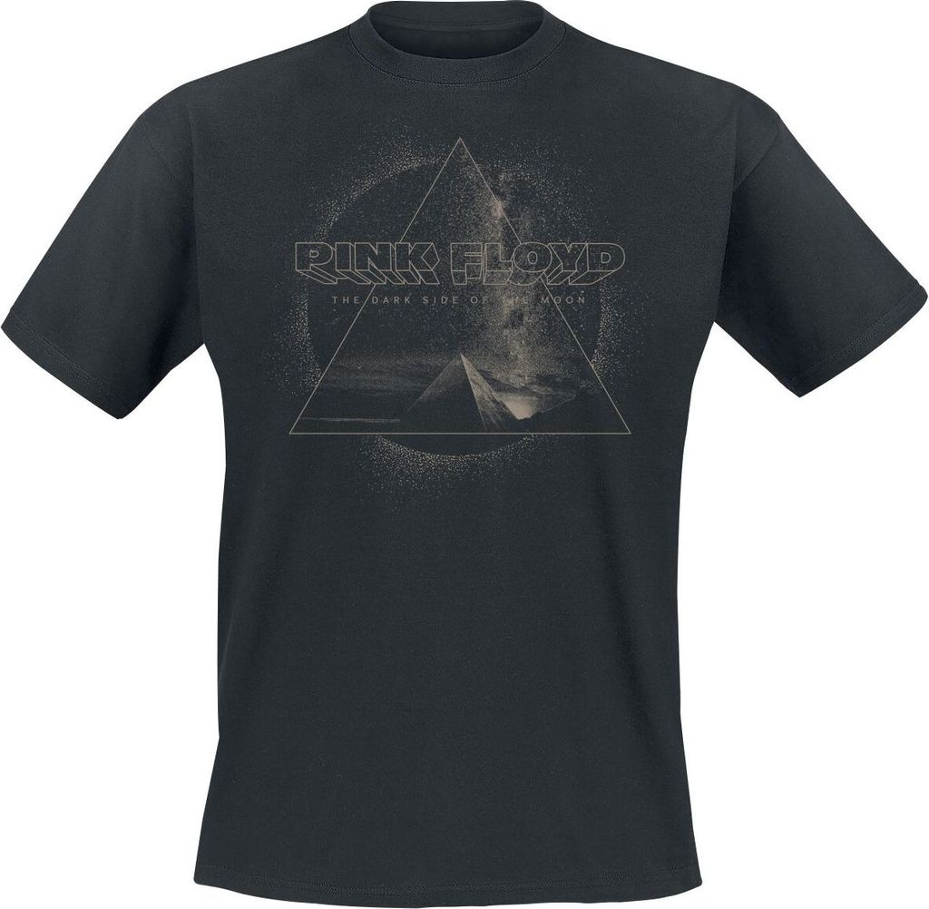 Pink Floyd T-Shirt Herren Pyramid Triangle schwarz 3XL